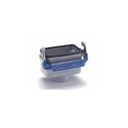 Capot câble à câble 10B, Aluminium moulé sous pression, IP67, Sortie verticale, PG16
